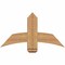 Ekena Millwork Bellingham Timber Gable Bracket, Western Red Cedar, 36"W x 19"H x 5 1/2"D x 5 1/2"F, 13/12 Pitch GBW036X19X0606BEL00SWR - alternate 1